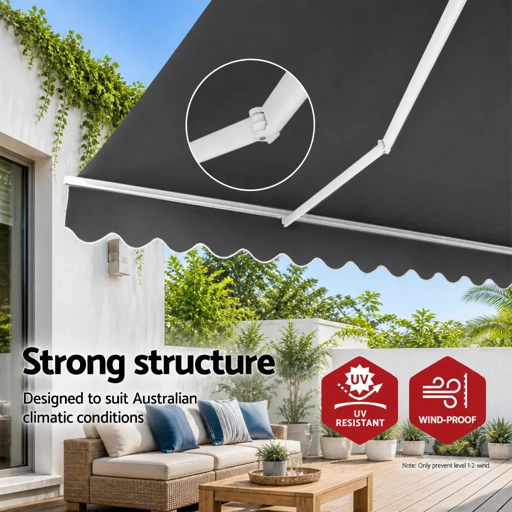 Folding Arm Awning 2.5m x 2m