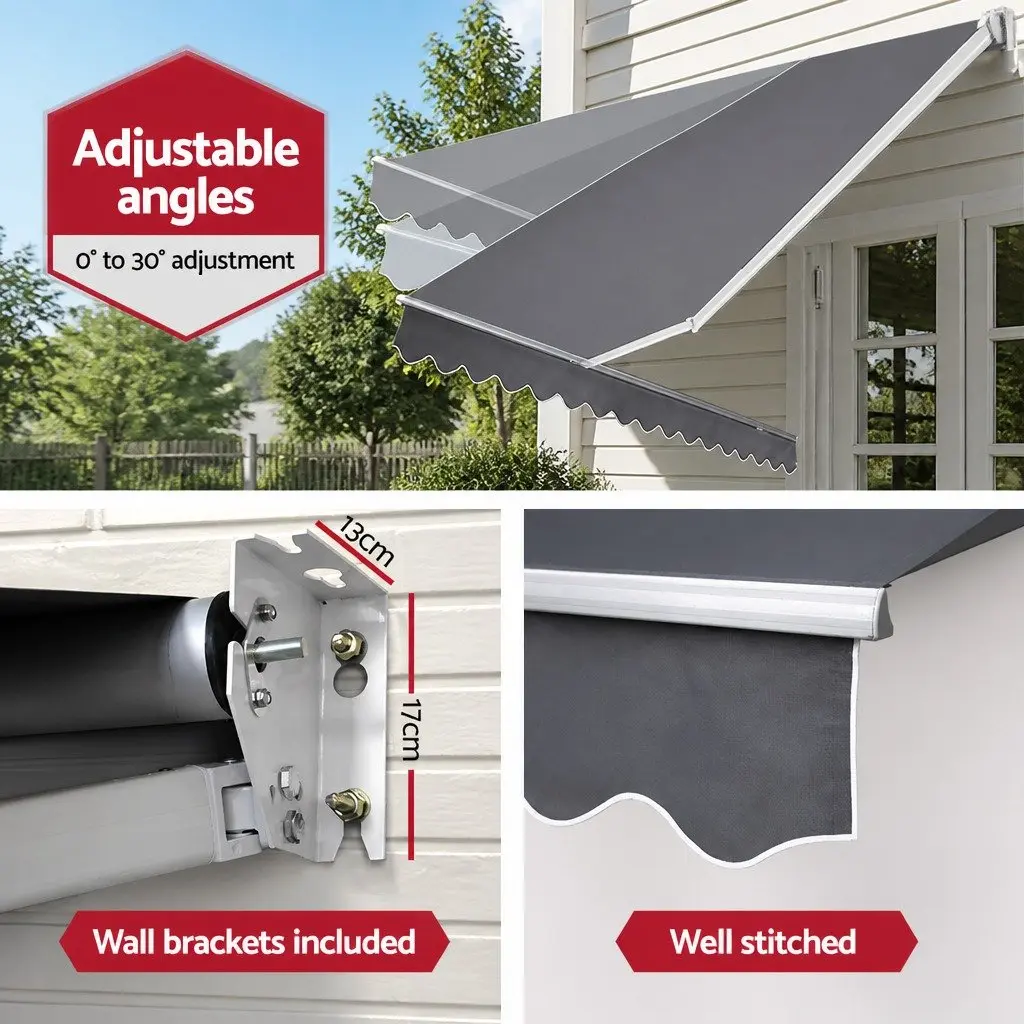 Folding Arm Awning 2.5m x 2m
