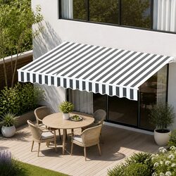 Specifications of 4m x 3m Retractable Folding Arm Awning