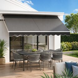 Specifications of the Folding Arm Awning 4.5M x 2.5M Grey