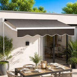 Retractable Folding Arm Awning Dimensions: 2m x 1.5m