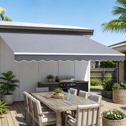 Specifications of the 4M x 3M Motorised Awning