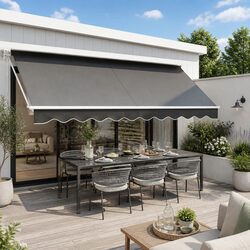Technical Details of the 4.5M x 2.5M Folding Arm Awning