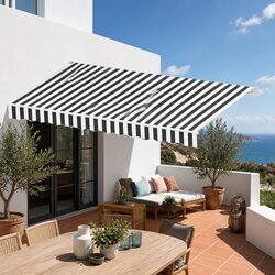 5M x 3M Folding Arm Awning with Remote Control