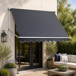 Specifications of 2.8X2.1M Grey Retractable Awning