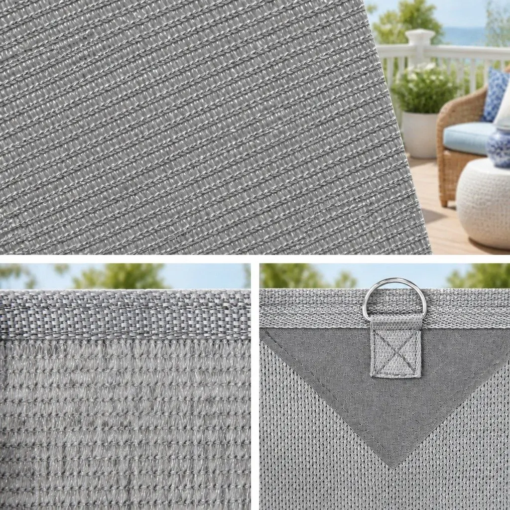 Caravan End Screen Awning Privacy Shade 1.95 x 2.2M