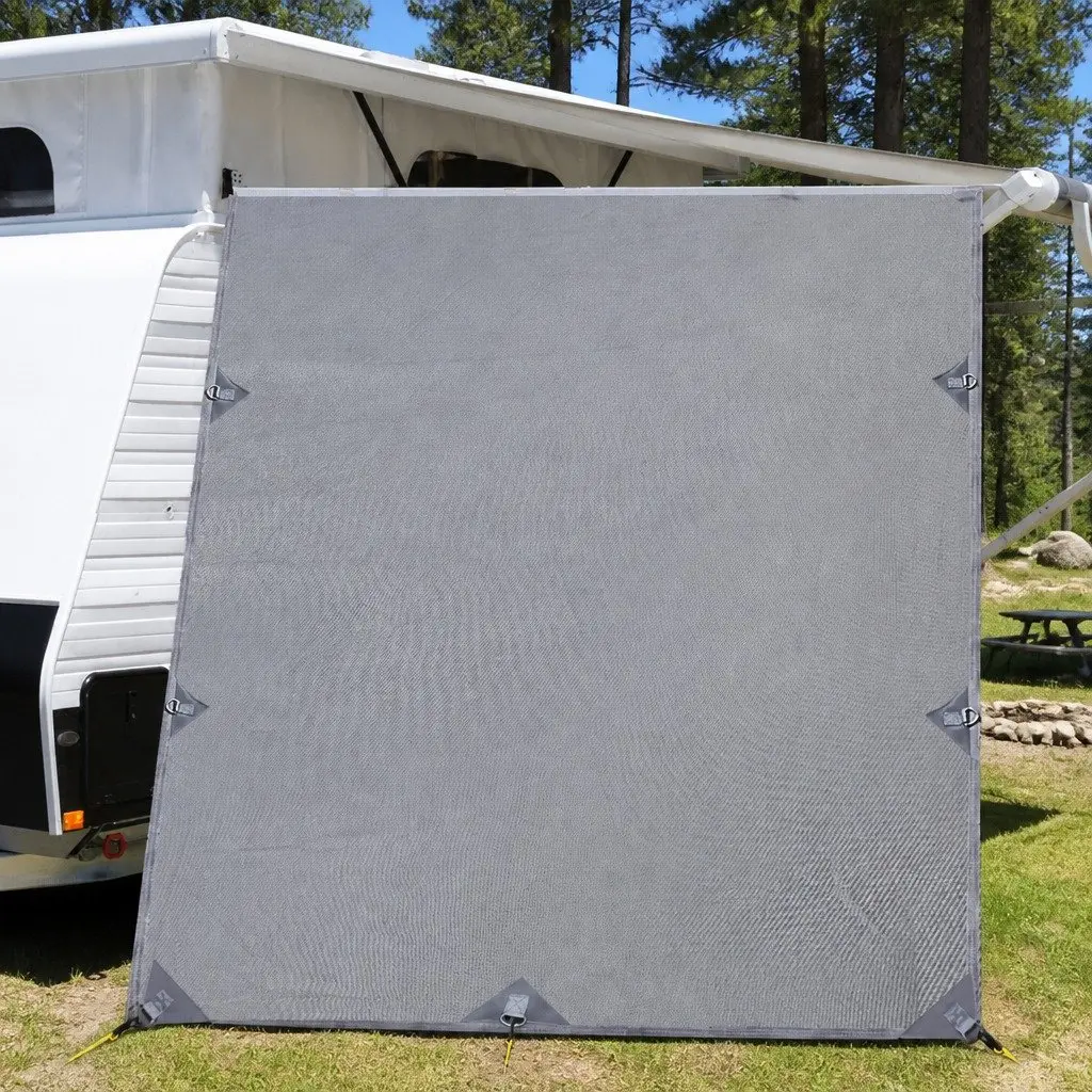 2.1m x 1.8m Caravan Pop Top End Screen with 95% Shade Rating