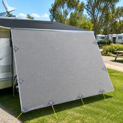 4.3m x 1.95m Caravan Privacy Screen with UV Protection