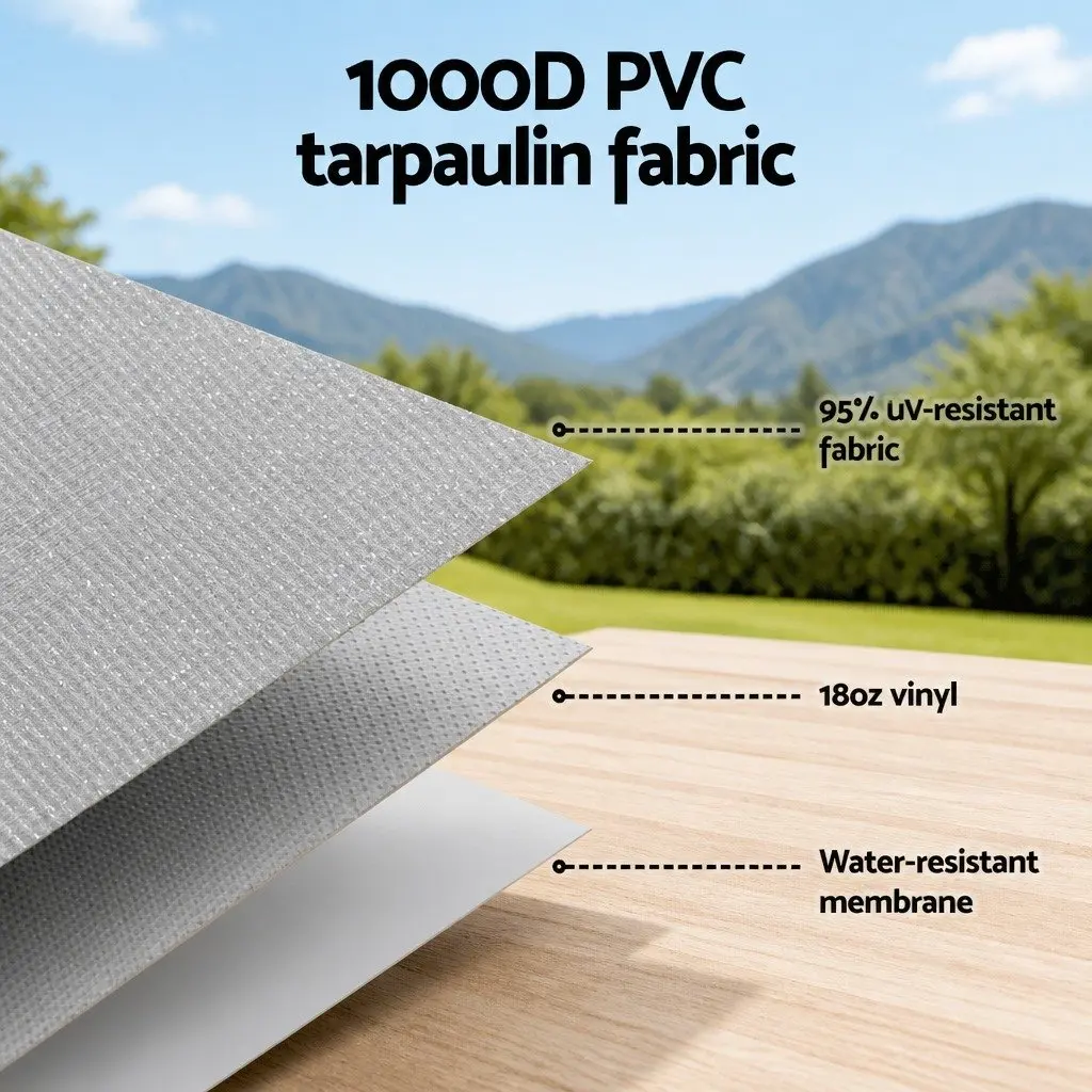 13ft Caravan Awning Replacement Fabric