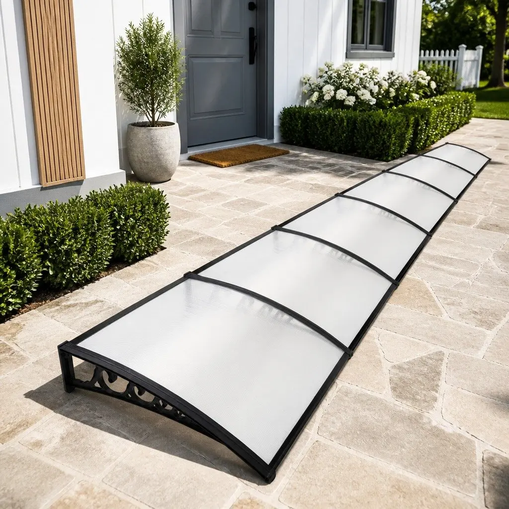 1m x 6m Transparent PC Awning