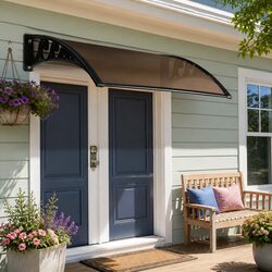 1m x 2m Brown Awning: Specs and Features Overview