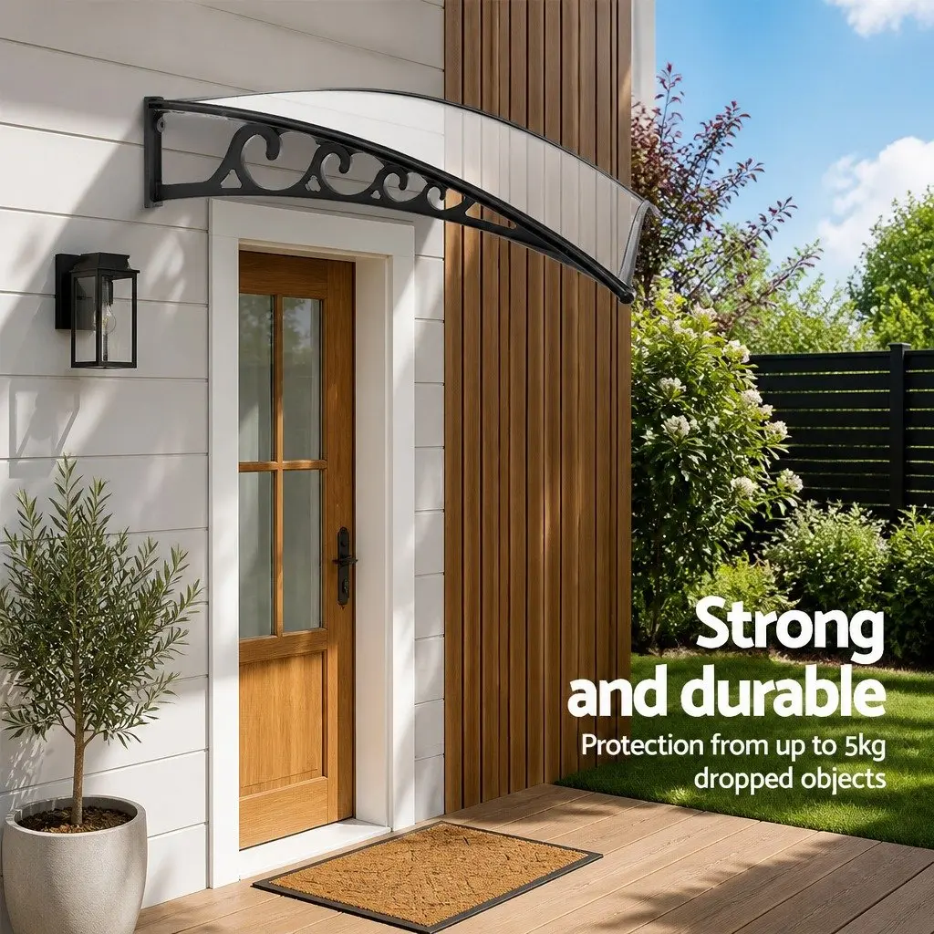 Window Door Awning Outdoor Canopy Shade Cover 1m x 1.5m