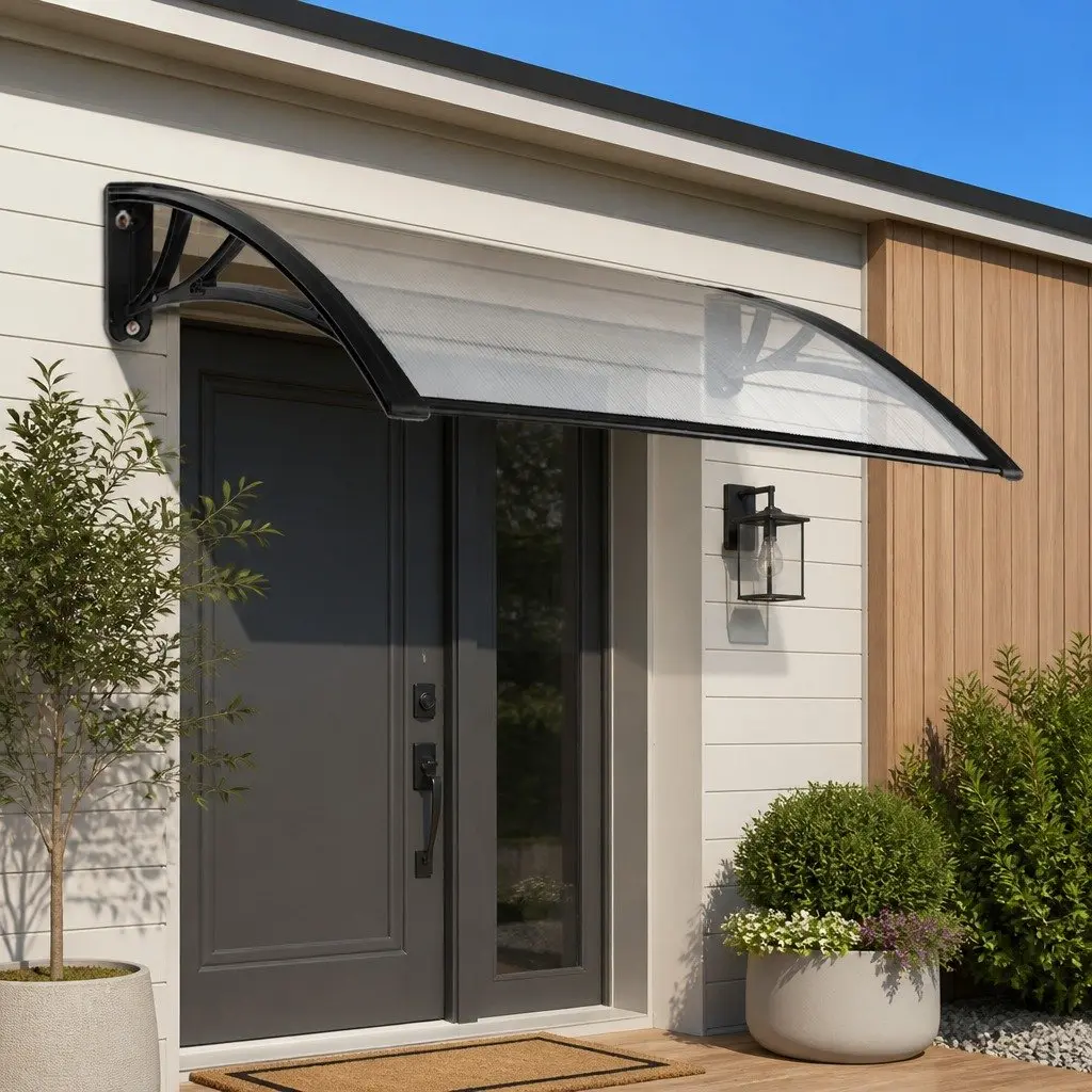 Window Door Awning Outdoor Canopy Shade Cover 1m x 1.5m