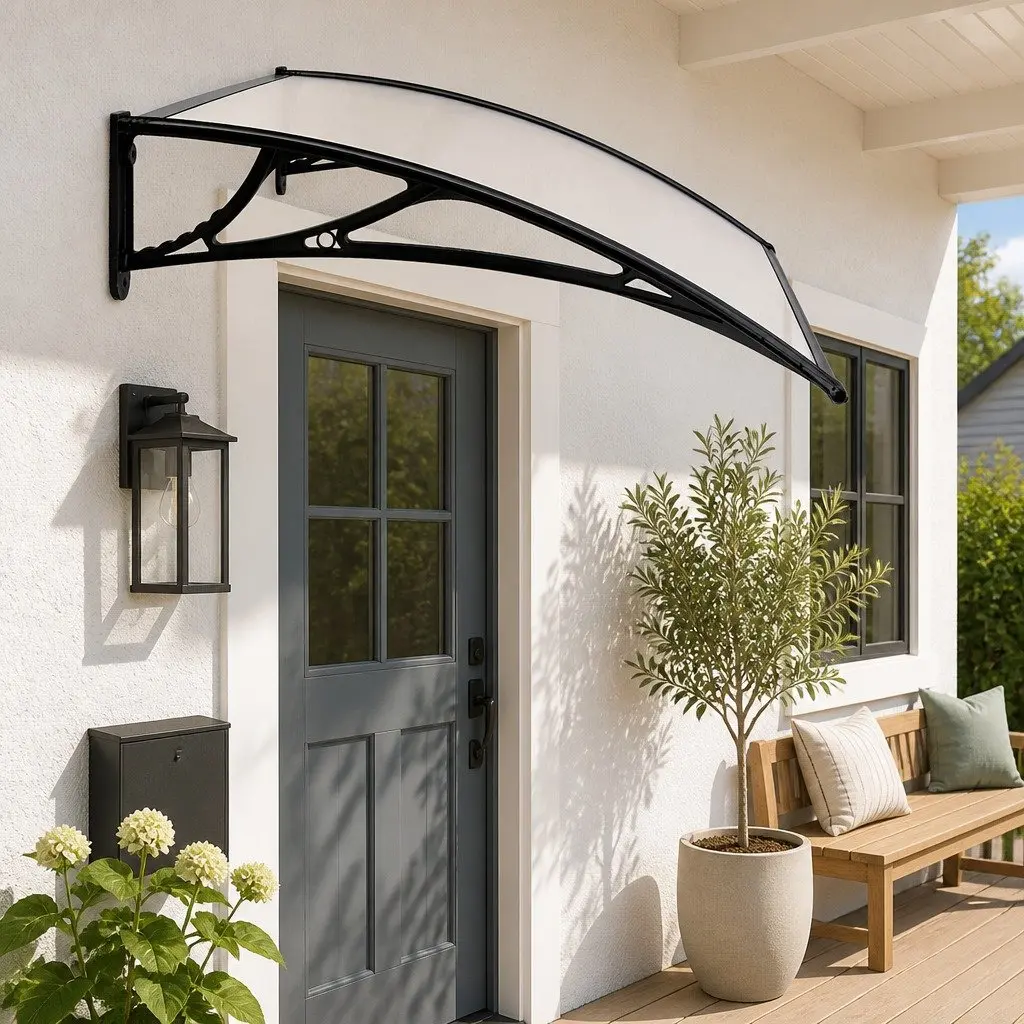 1m x 2m Polycarbonate Awning Canopy