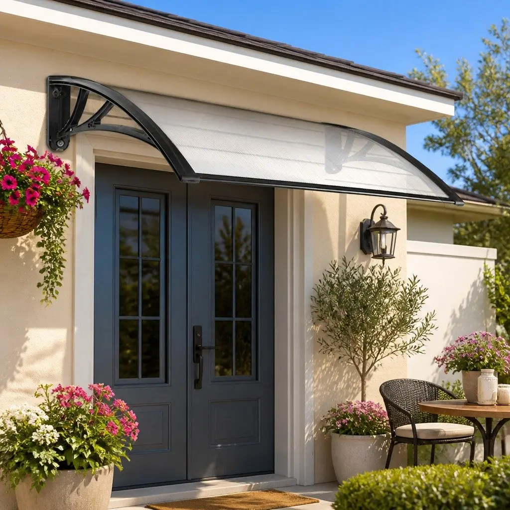 1m x 2m Polycarbonate Awning Canopy