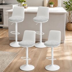 Bar Stools Set of 4: Dimensions, Materials, & Comfort