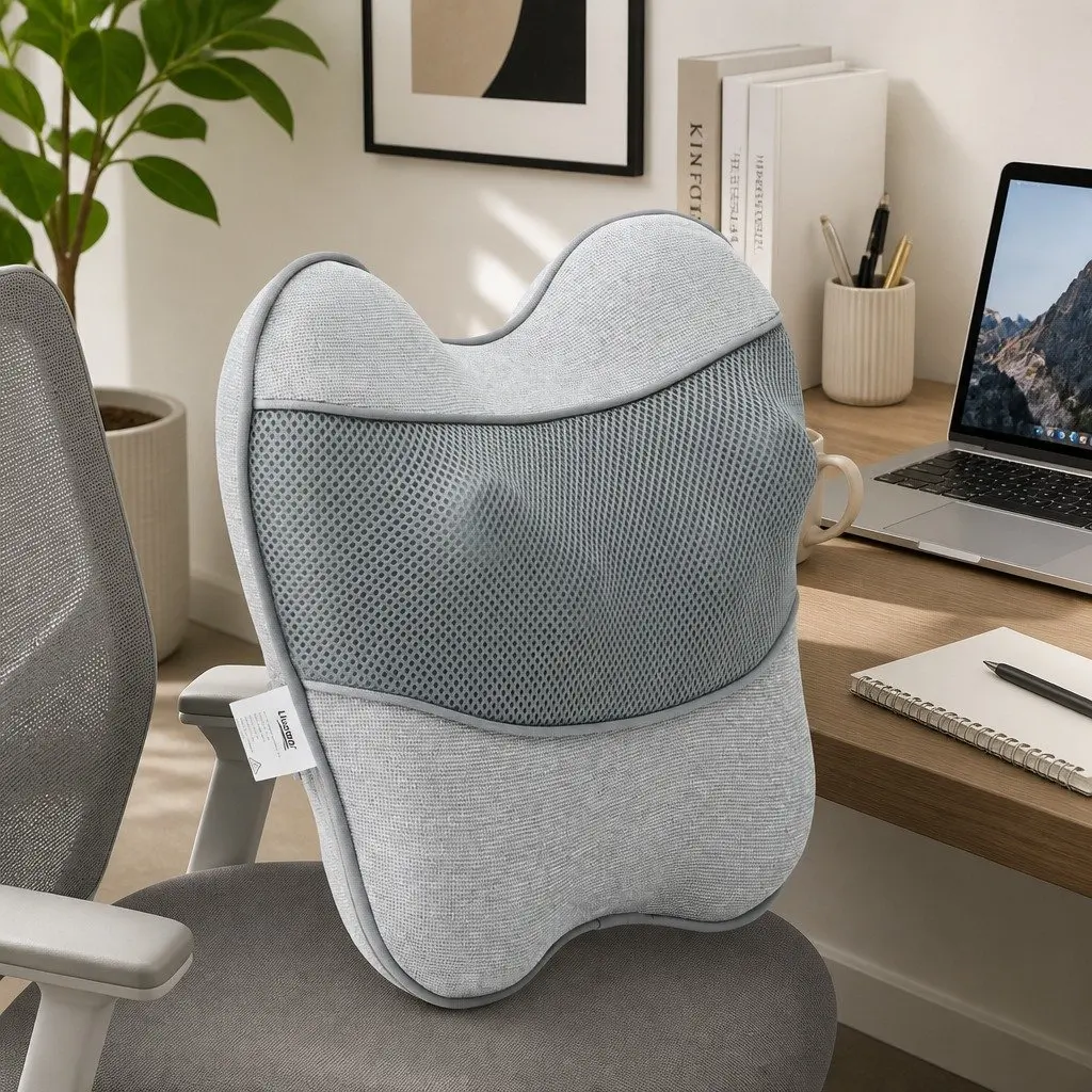 USB Neck and Back Massage Pillow