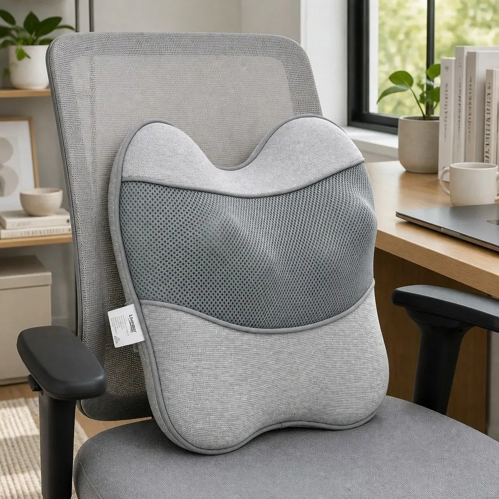 USB Neck and Back Massage Pillow