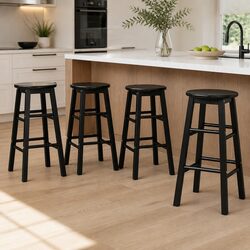 Specifications for Wooden Bar Stools Set of 4