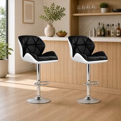 Bar Stools with Gas Lift Height Adjustment and Swivel