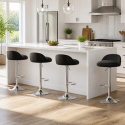 Specifications of Set of 4 Adjustable Bar Stools