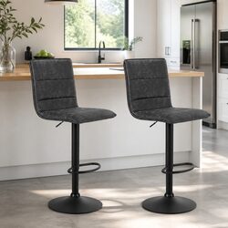 Bar Stools with Adjustable Height and Durable Design
