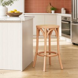 Specifications of Bar Stool with Rattan Seat