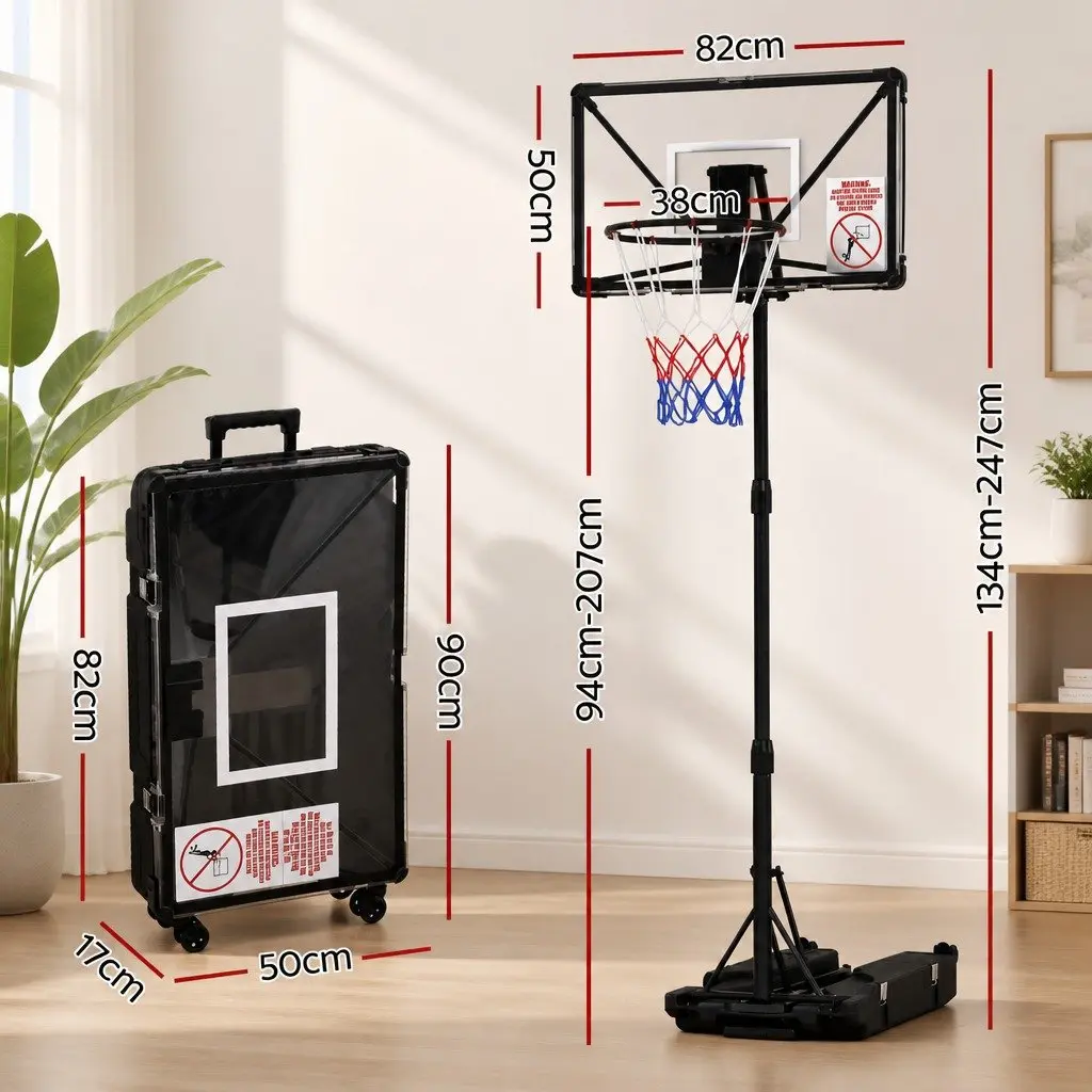 Portable Basketball Hoop System