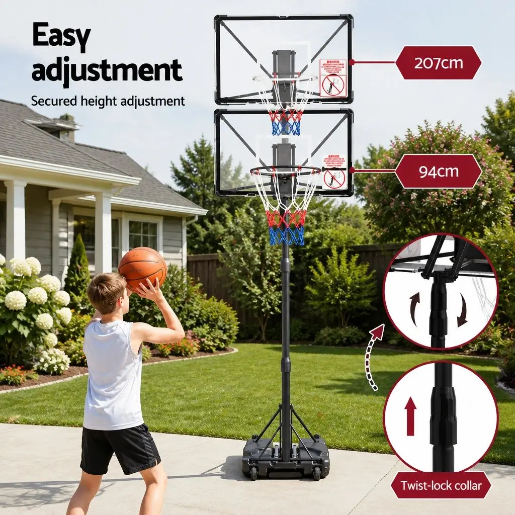 Portable Basketball Hoop System