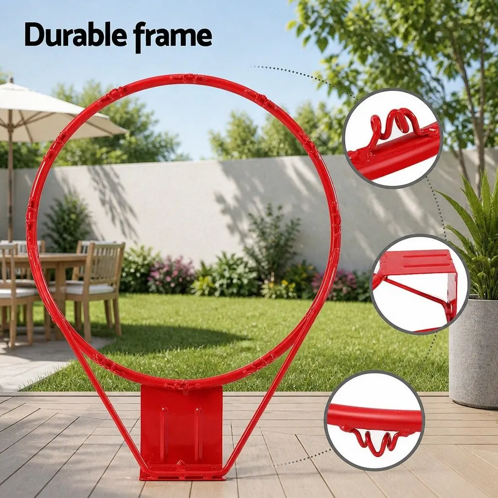 Outdoor Basketball Hoop with 45cm Rim