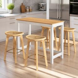 Bar Table and Stools Set: Dimensions and Specifications