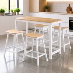 5 Piece Bar Table and Stools Set – Specifications and Details