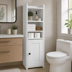 Bathroom Storage Cabinet Dimensions: 20x20x78.5cm White