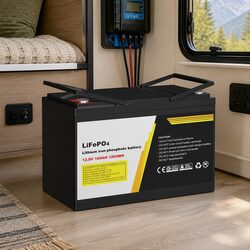 12V 100Ah Lithium LiFePO4 Battery - Specs and Features
