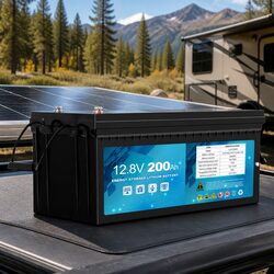 12V LiFePO4 Battery - 330mm x 171mm x 217mm, 24.5kg