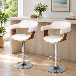 Bar Stools Set of 2: Dimensions, Materials & Specs