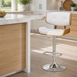 Wooden Seat Bar Stool: Dimensions and Specs Listed