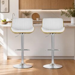 Specifications for Adjustable Swivel Bar Stools, Set of 2