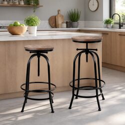 Specifications for Adjustable Bar Stools Set of 4