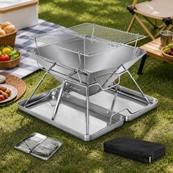 Folding Charcoal BBQ Grill Specifications & Details