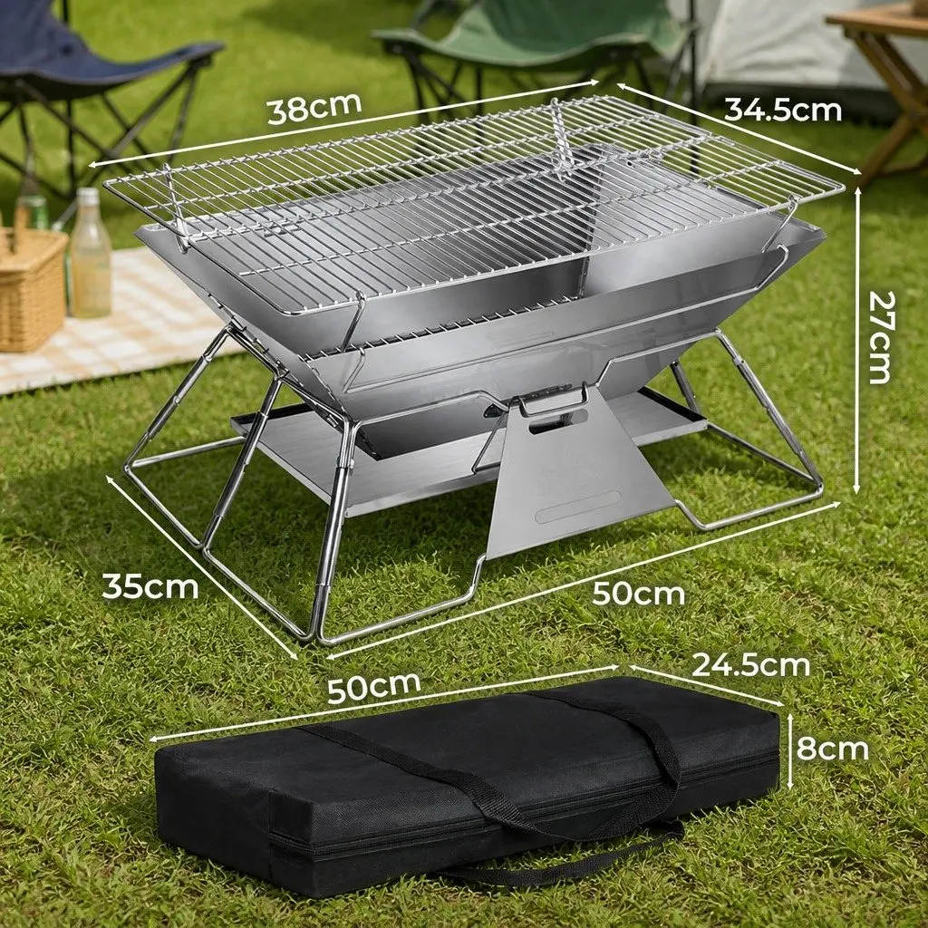 Portable Folding Charcoal BBQ Grill