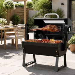 Specifications of Charcoal BBQ Grill and Electric Roaster