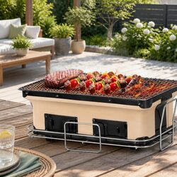 Specifications of the Ceramic Hibachi BBQ Grill