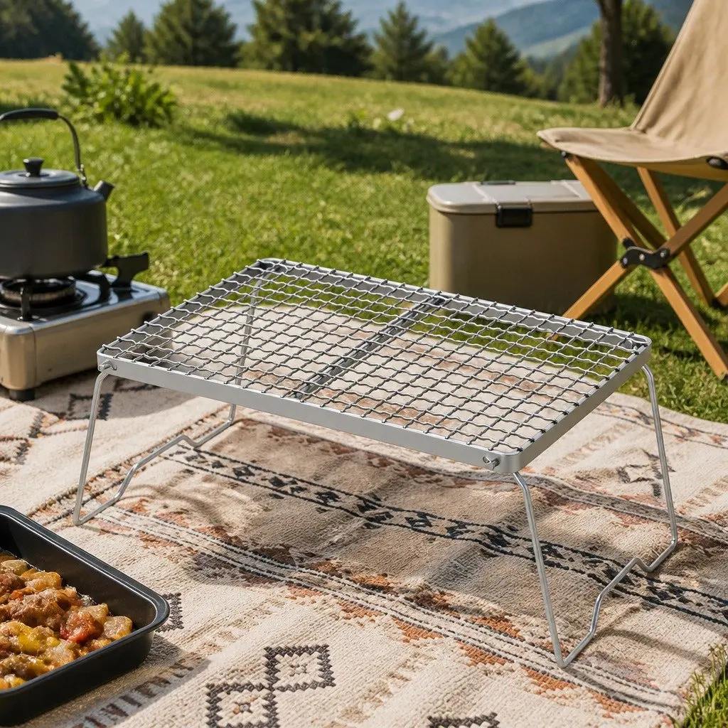 Portable BBQ Grill Charcoal Smoker