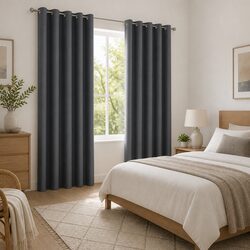 Specifications for Charcoal Blockout Curtains 180x213cm