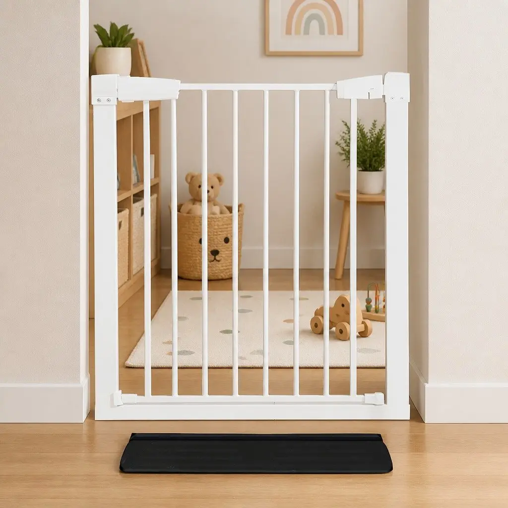 Bottom Ramp Bar for Pressure Mounted Safety Gate Only - No Gate Included