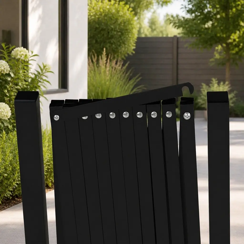 Expandable Safety Barrier Gate Aluminium Fence Work Site 46-330cm Portable