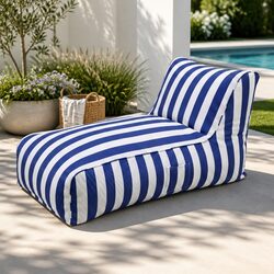 Bean Bag Chair Cover L-Shape, Water-Resistant 600D Polyester