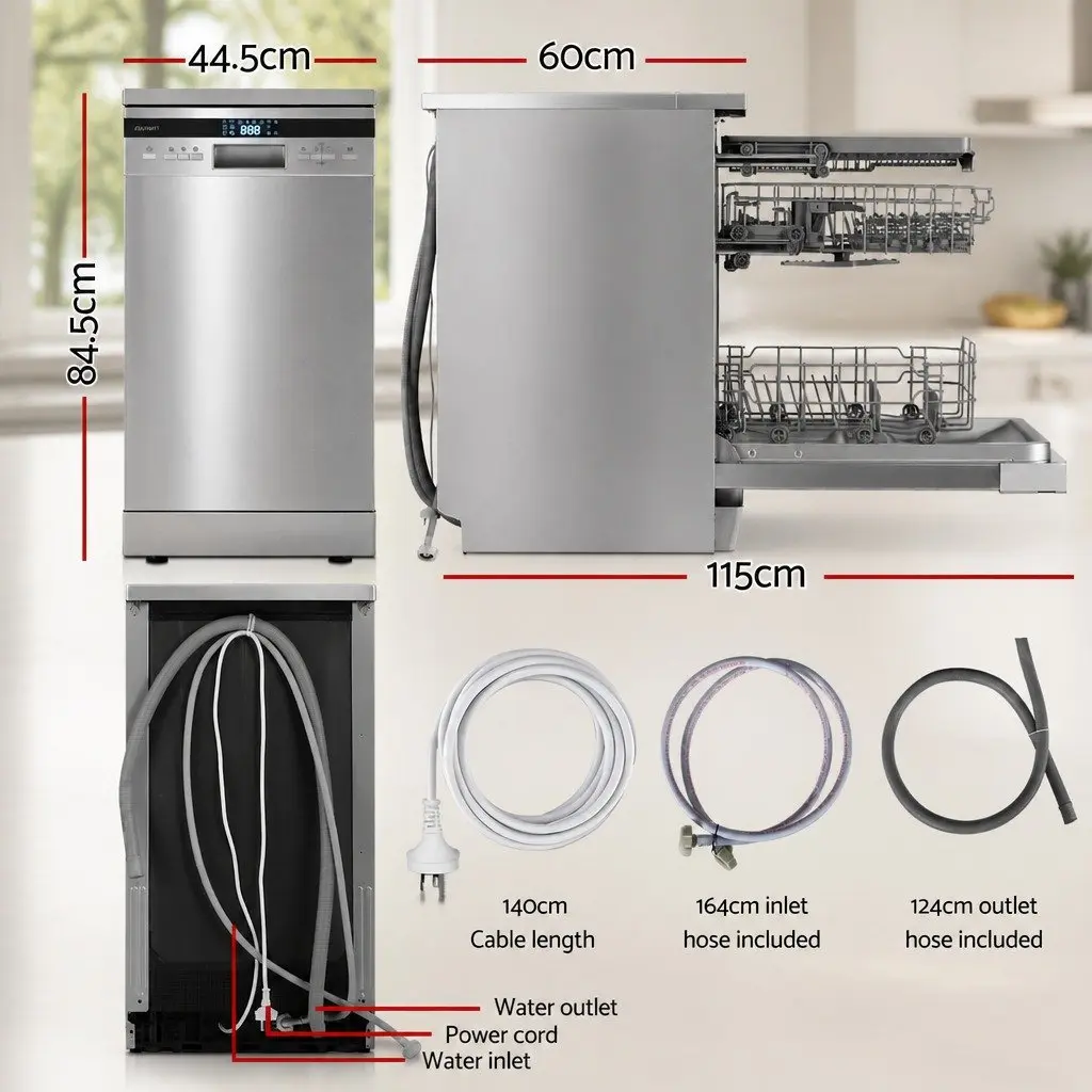 10 Place Settings Freestanding Dishwasher