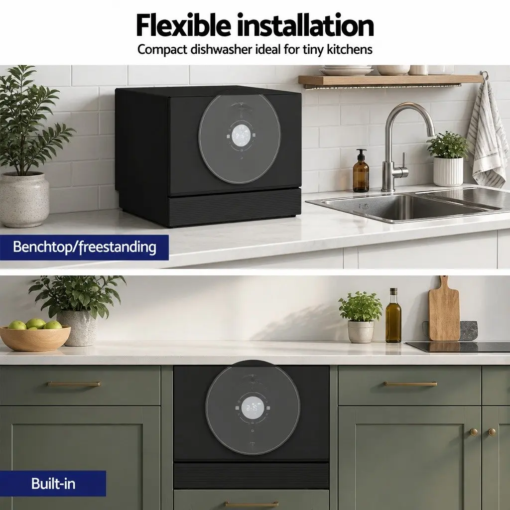 6 Place Setting Benchtop Dishwasher
